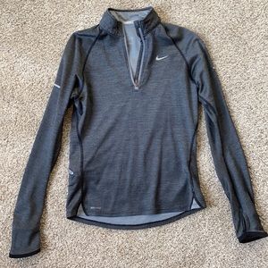 Nike running quarter zip